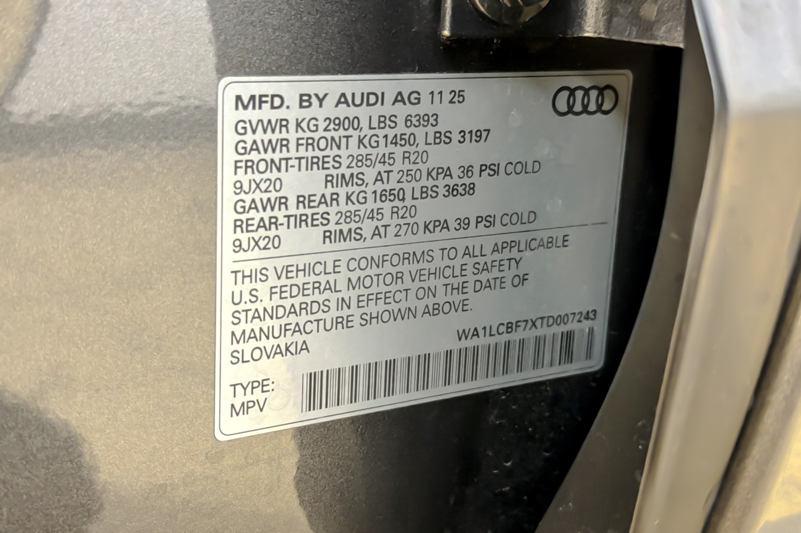 Used 2026 Samurai Gray Metallic Audi Premium Plus 45 quattro *Ltd Avail* image 29