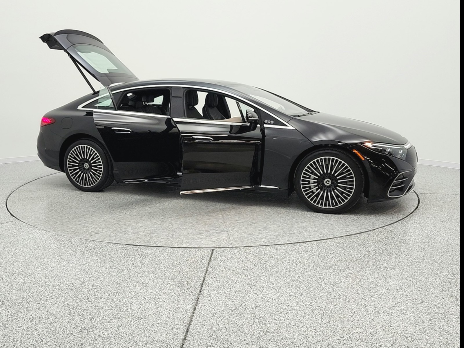 Used 2023 Obsidian Black Metallic Mercedes-Benz EQS 450 4MATIC® Sedan image 18