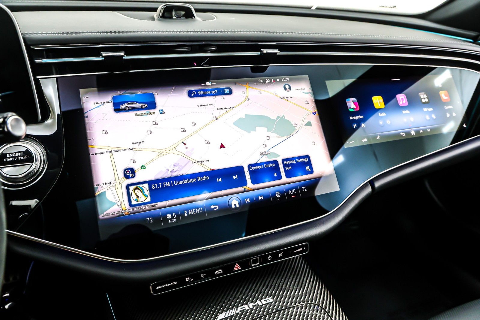 Certified Used 2026 MANUFAKTUR Moonlight White Magno Mercedes-Benz AMG® E 53 E 4MATIC+ Sedan image 22