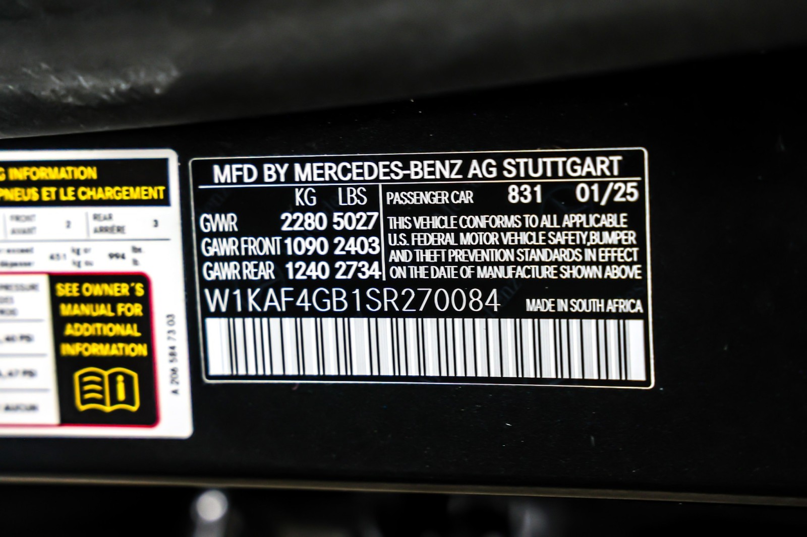 Certified Used 2025 Graphite Grey Metallic Mercedes-Benz C 300 Sedan image 27