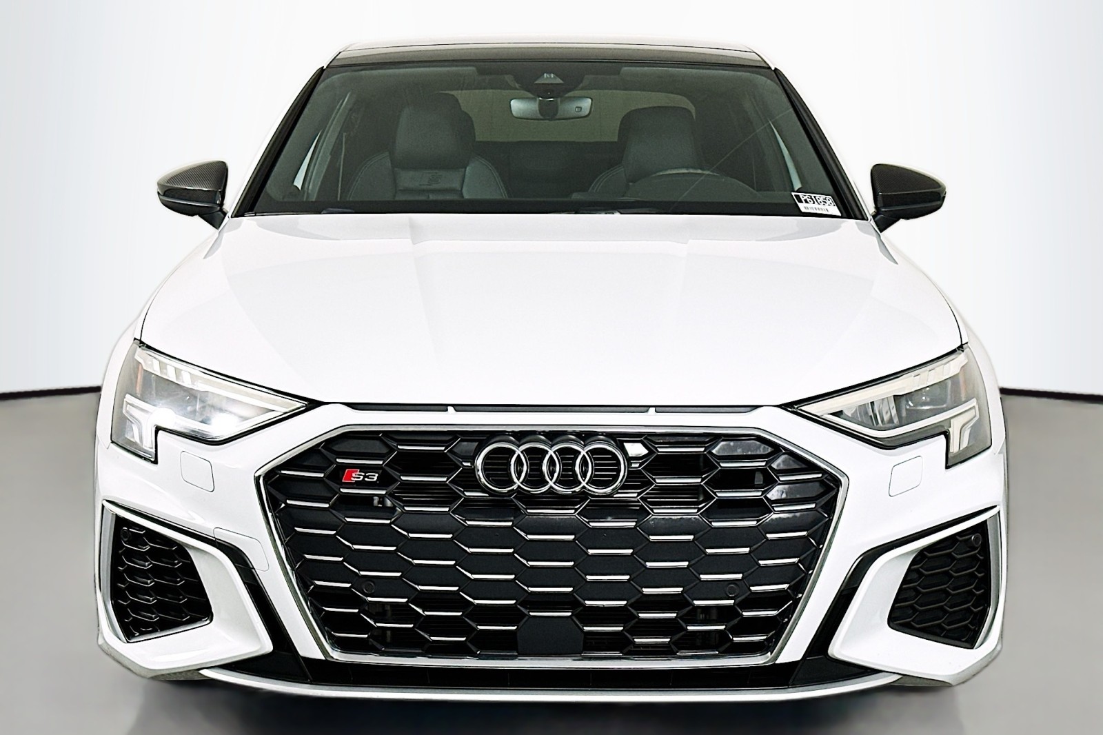 Used 2023 Glacier White Metallic Audi Premium Plus image 2