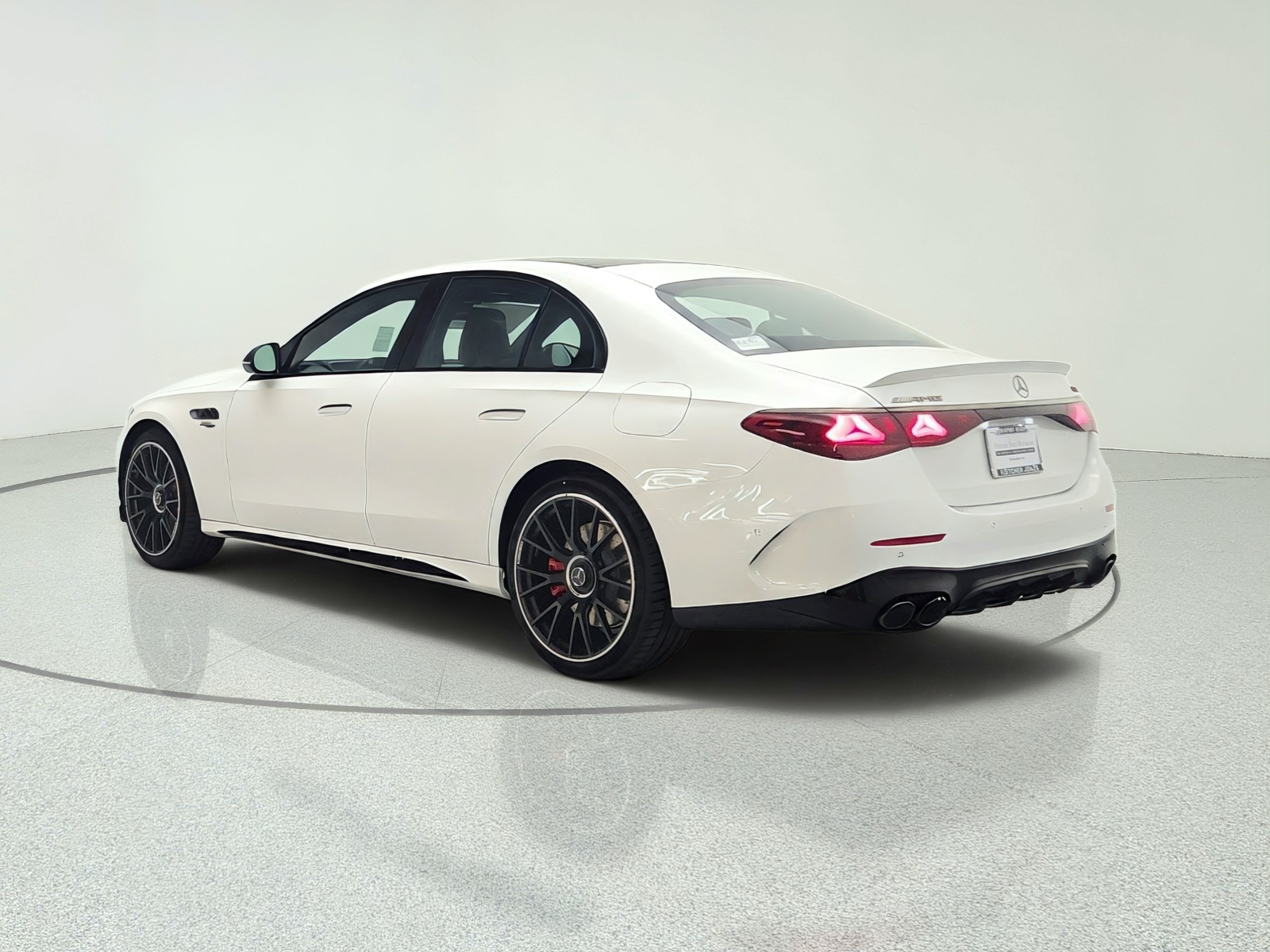 New 2027 MANUFAKTUR Moonlight White Metallic Mercedes-Benz AMG® E 53 Hybrid Sedan image 7