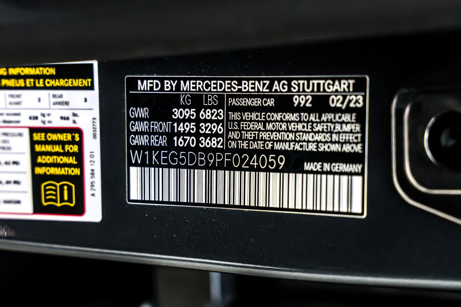 Used 2023 Selenite Grey Metallic Mercedes-Benz AMG® EQE 4MATIC+ Sedan image 25