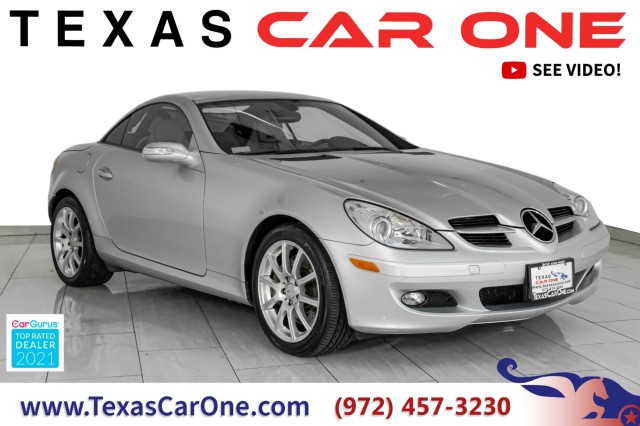 Iridium Silver Metallic 2006 Mercedes-Benz SLK Convertible Rear-Wheel Drive Automatic