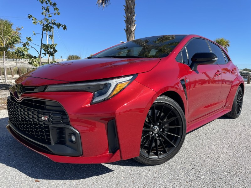 Red 2023 Toyota GR Corolla Core AWD Hatchback All-Wheel Drive Manual