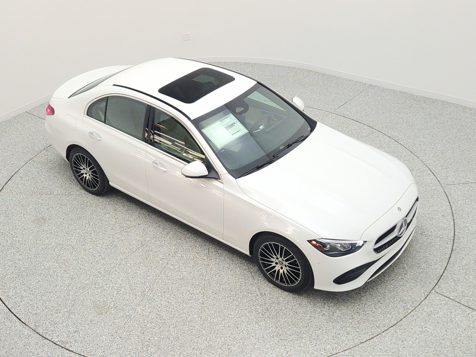 New 2026 MANUFAKTUR Moonlight White Metallic Mercedes-Benz C 300 Sedan image 18