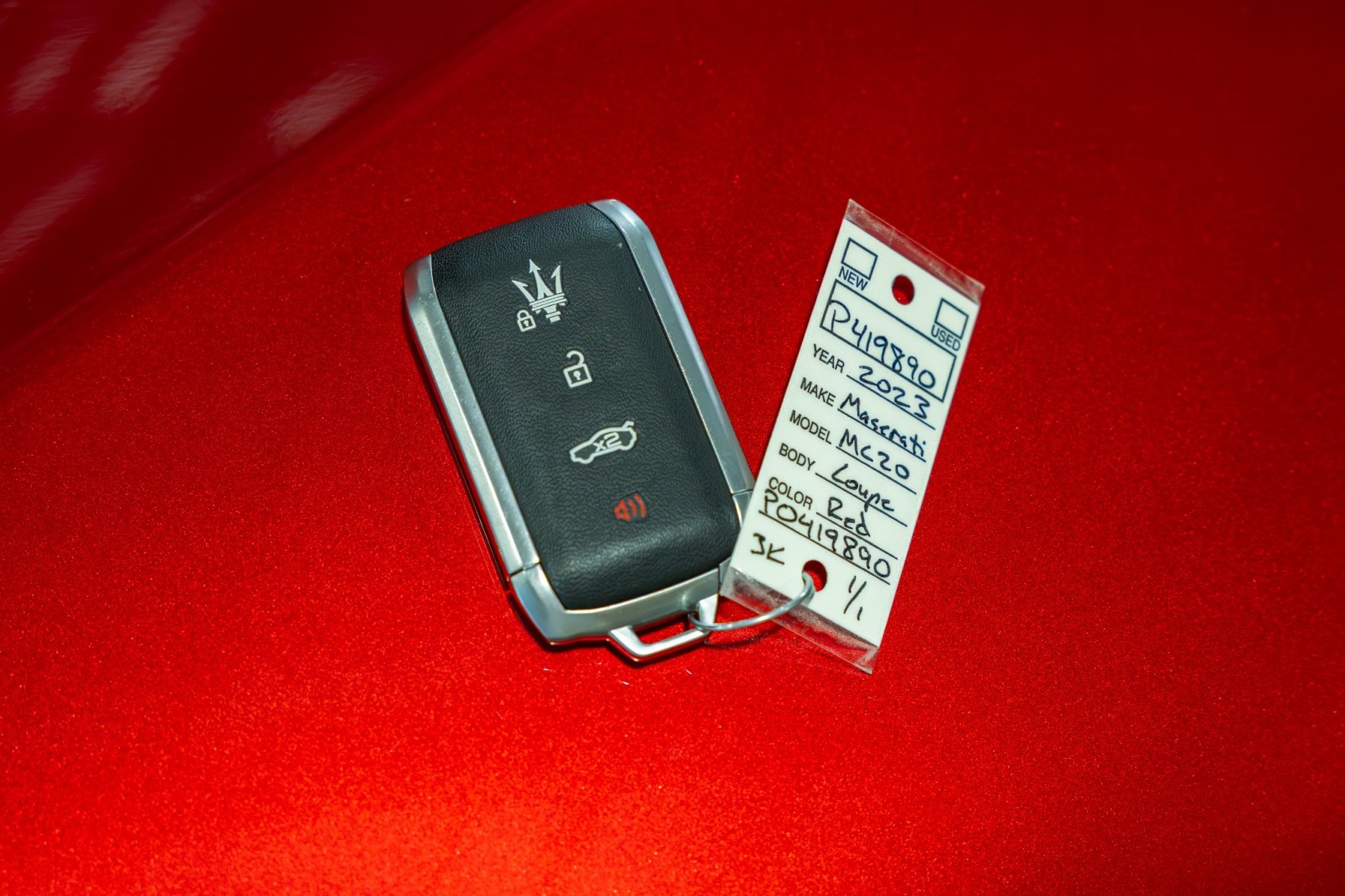 Used Car 2023 Maserati Mc20  - $286,345 Msrp - Carbon Ceramic Brakes - $10k Rosso Vincente Paint - Carbon Fiber Spoiler For Sale Under $200,000 In Boerne, Texas