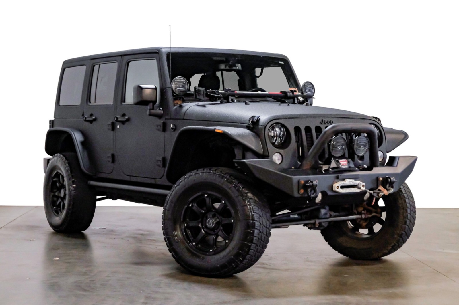 2015 Jeep Wrangler Unlimited Sport 24S StarwoodCustom LIFTED WINCH WhlsTires 3
