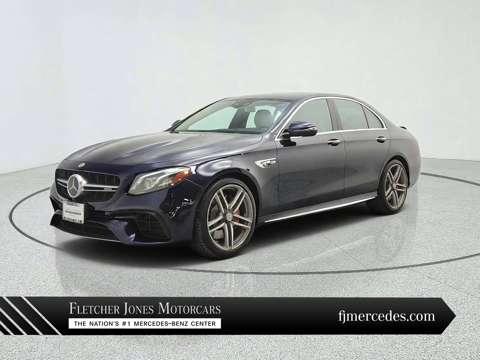 Lunar Blue Metallic 2019 Mercedes-Benz E-Class Sedan All-Wheel Drive Automatic