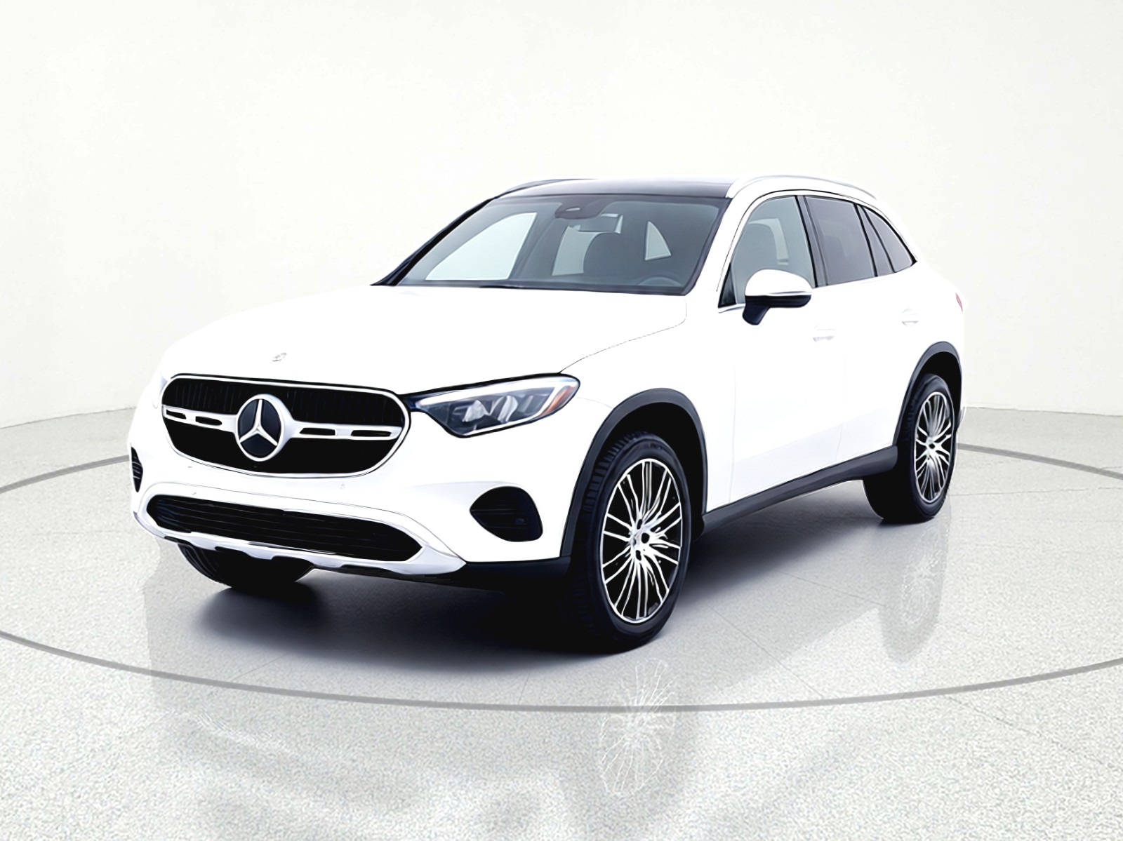 Certified Used 2023 Polar White Mercedes-Benz GLC 300 4MATIC® SUV image 2