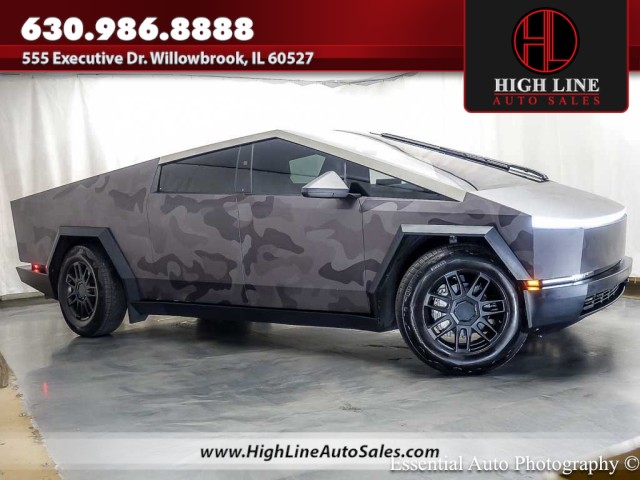 Black 2024 Tesla Cybertruck Pickup Truck All-Wheel Drive Automatic