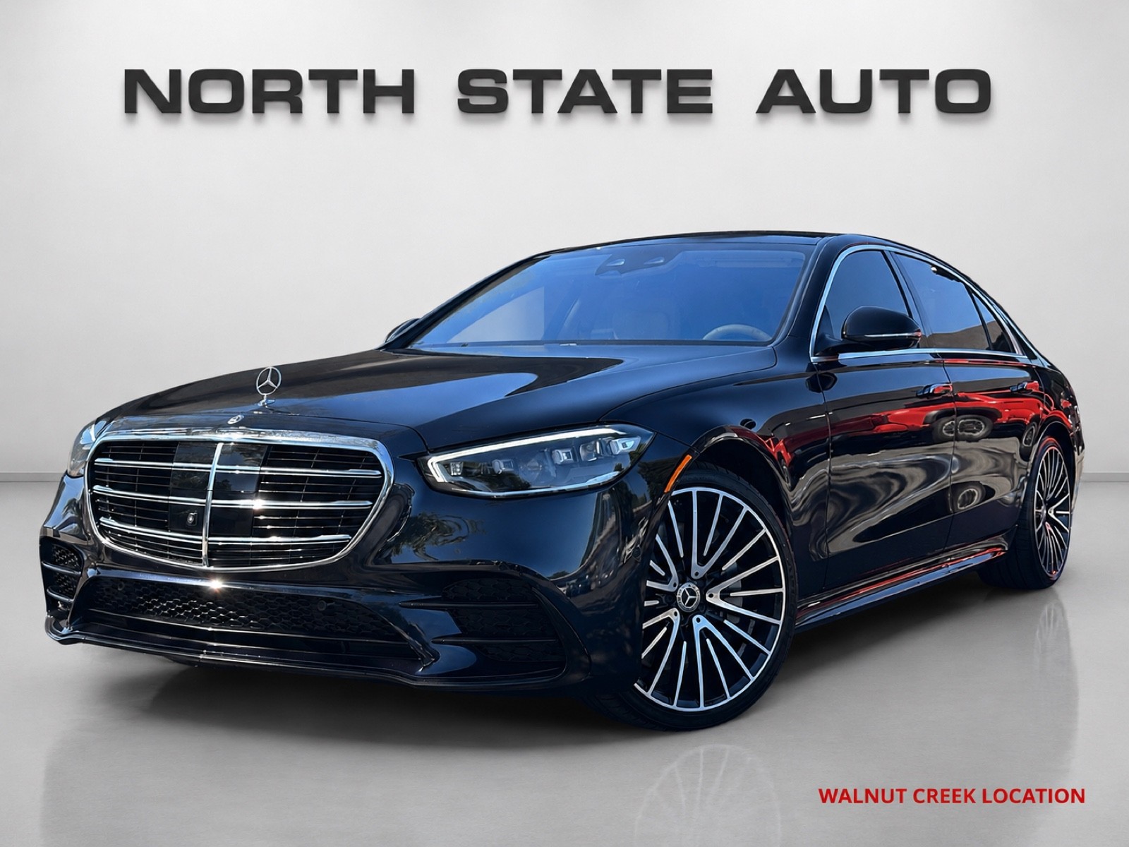 Nautical Blue Metallic 2022 Mercedes-Benz S-Class S 500 4MATIC AWD Sedan All-Wheel Drive Automatic
