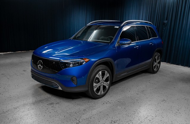 Starling Blue Metallic 2025 Mercedes-Benz EQB 300 4MATIC SUV / Crossover All-Wheel Drive Automatic