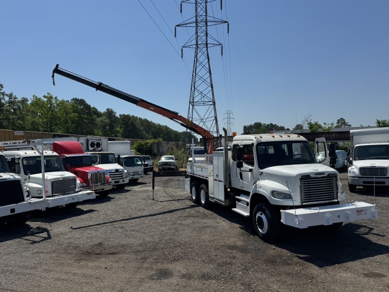2011 Freightliner  M2 XCab Service Bodyw 12000 Palfinger Crane in , 