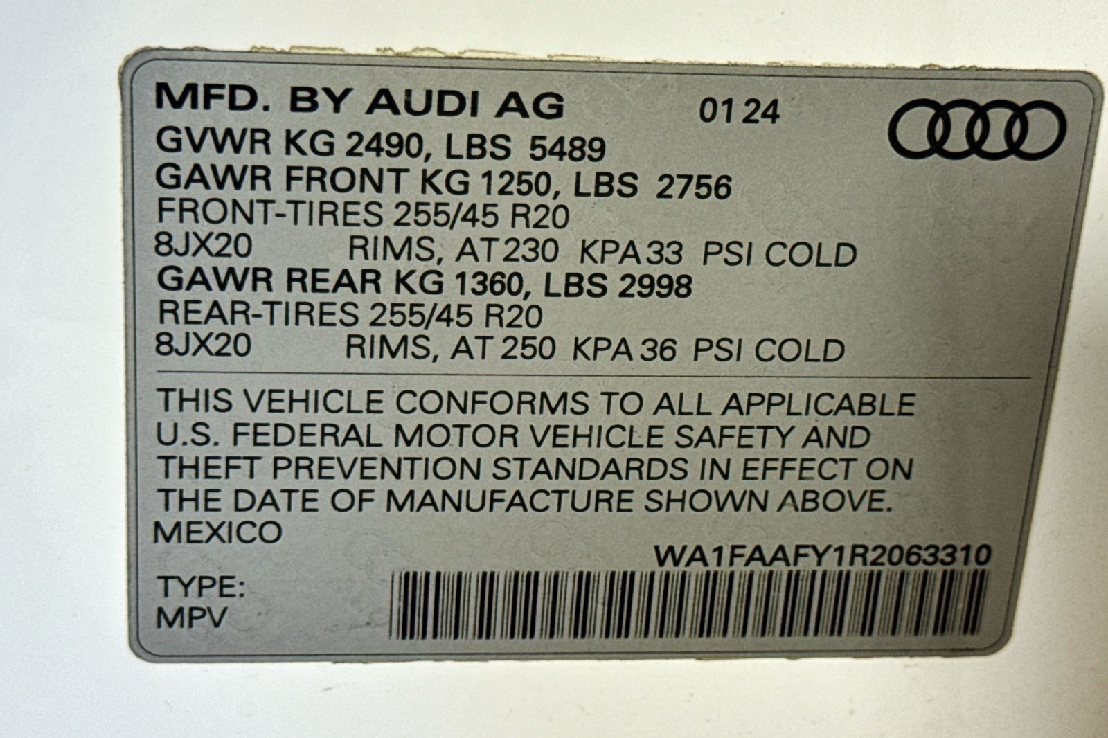 Used 2024 Arkona White Audi S line Prestige image 30