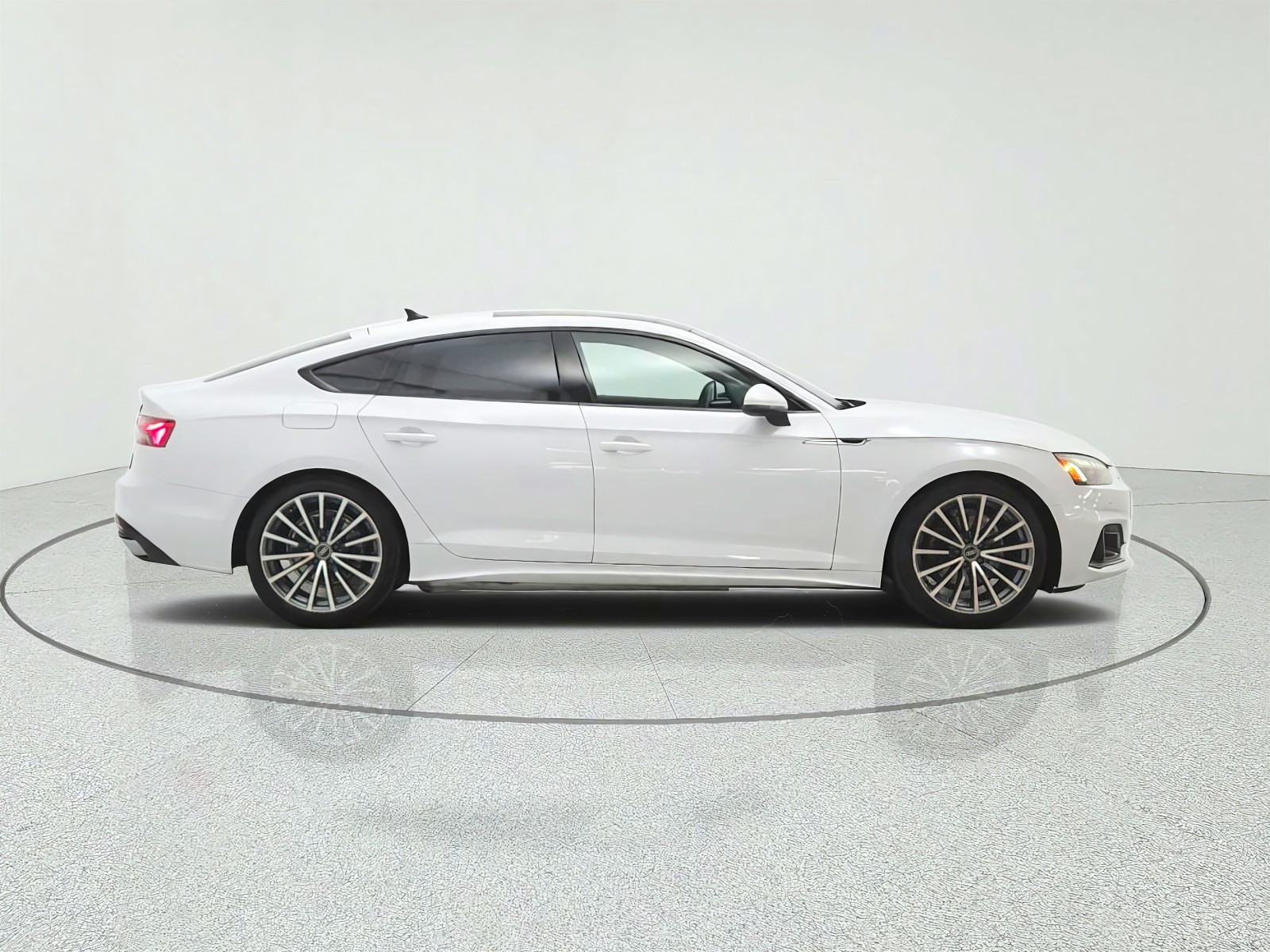Used 2023 Glacier White Metallic Audi Premium Plus image 4