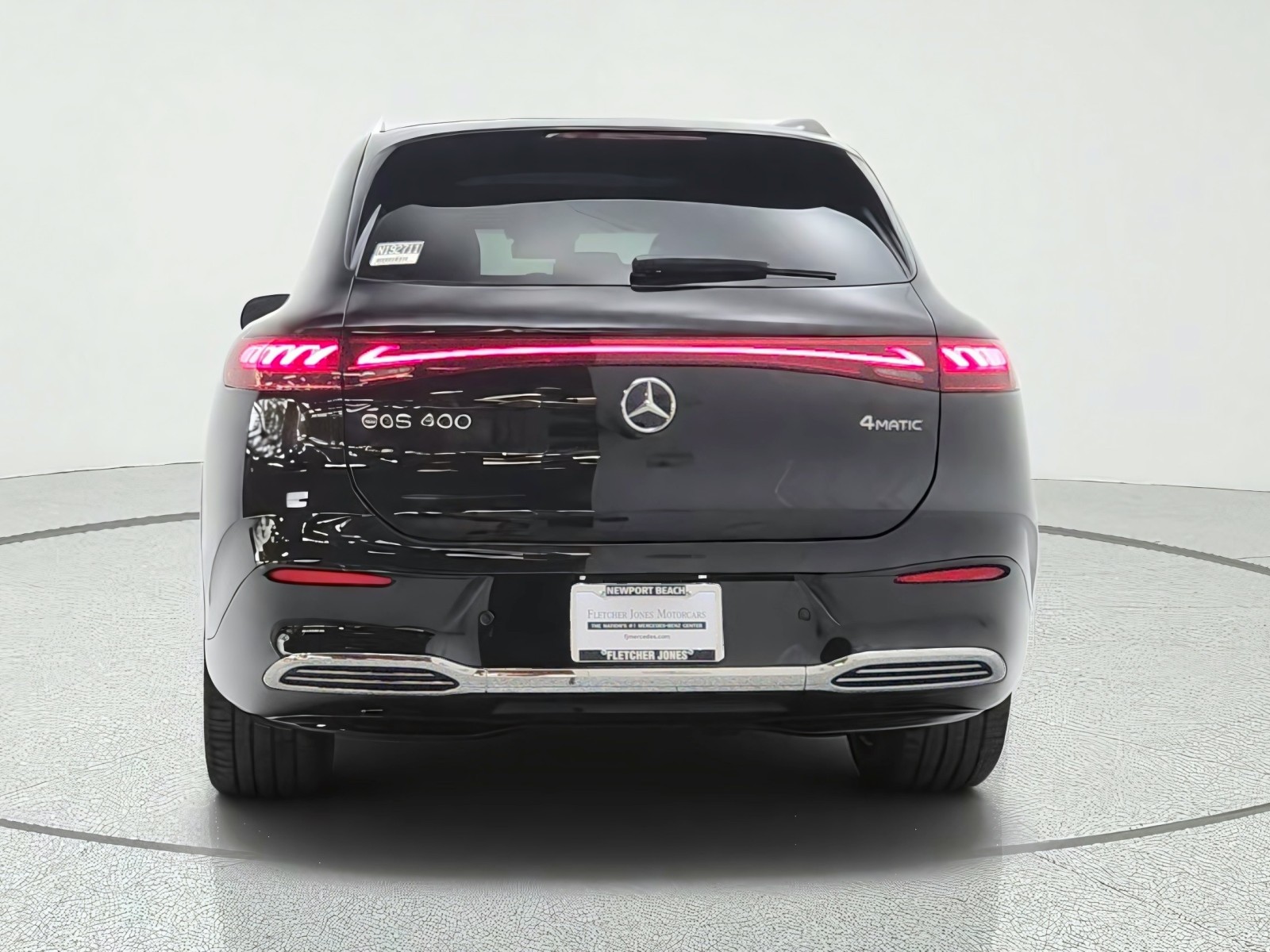 New 2027 Obsidian Black Metallic Mercedes-Benz EQS 400 4MATIC® SUV image 6