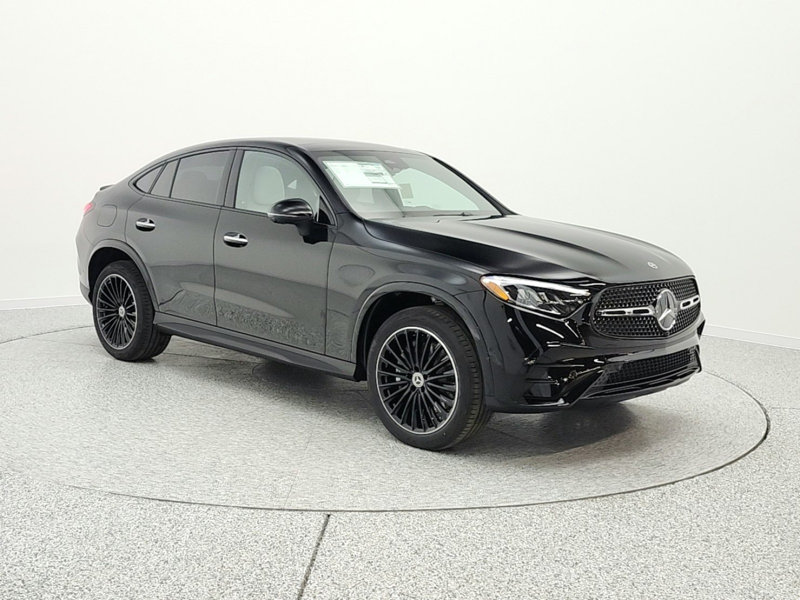 New 2026 Black Mercedes-Benz GLC 300 4MATIC® Coupe image 3