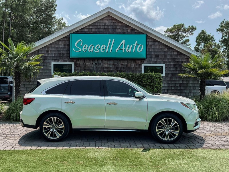 White Diamond Pearl 2017 Acura MDX SUV / Crossover Front-Wheel Drive Automatic
