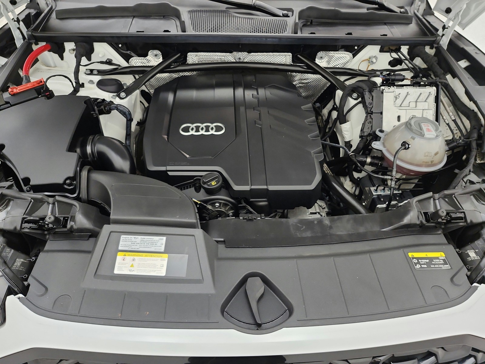 Used 2023 Glacier White Metallic Audi S line Premium Plus image 16