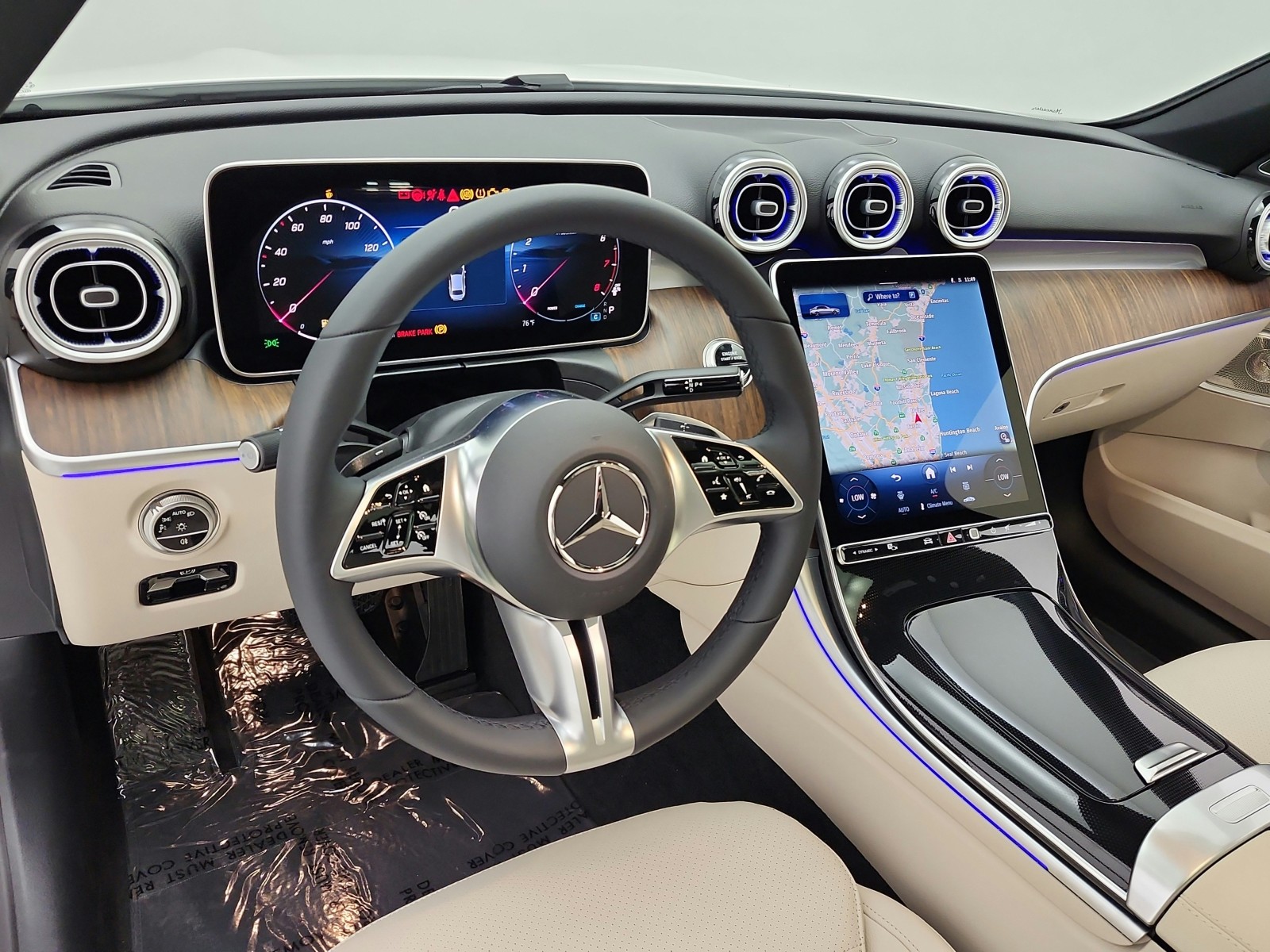 New 2026 Polar White Mercedes-Benz C 300 image 9