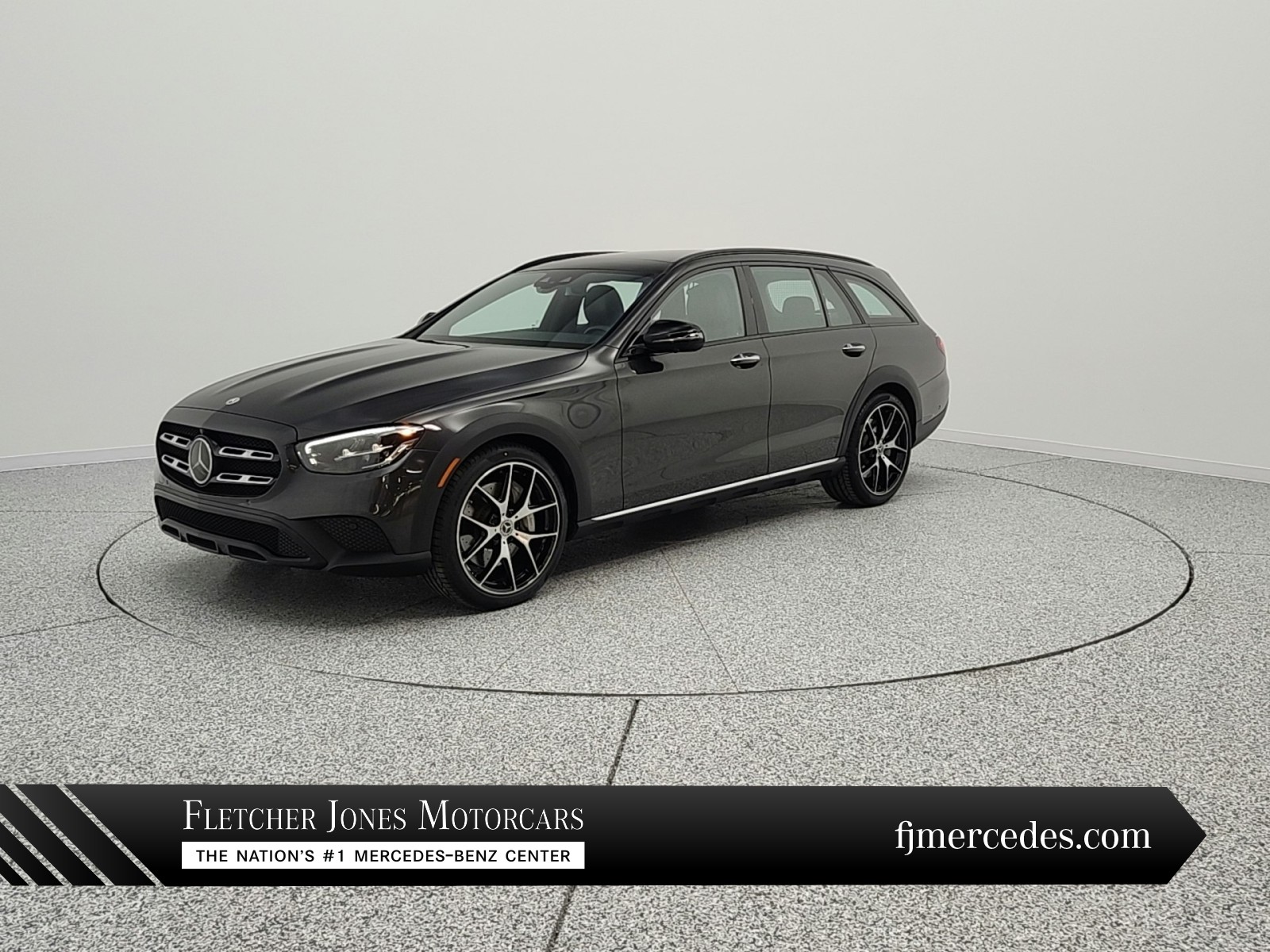 Gray (Graphite Grey Metallic) 2023 Mercedes-Benz E-Class All-Terrain E 450 4MATIC Wagon All-Wheel Drive Automatic
