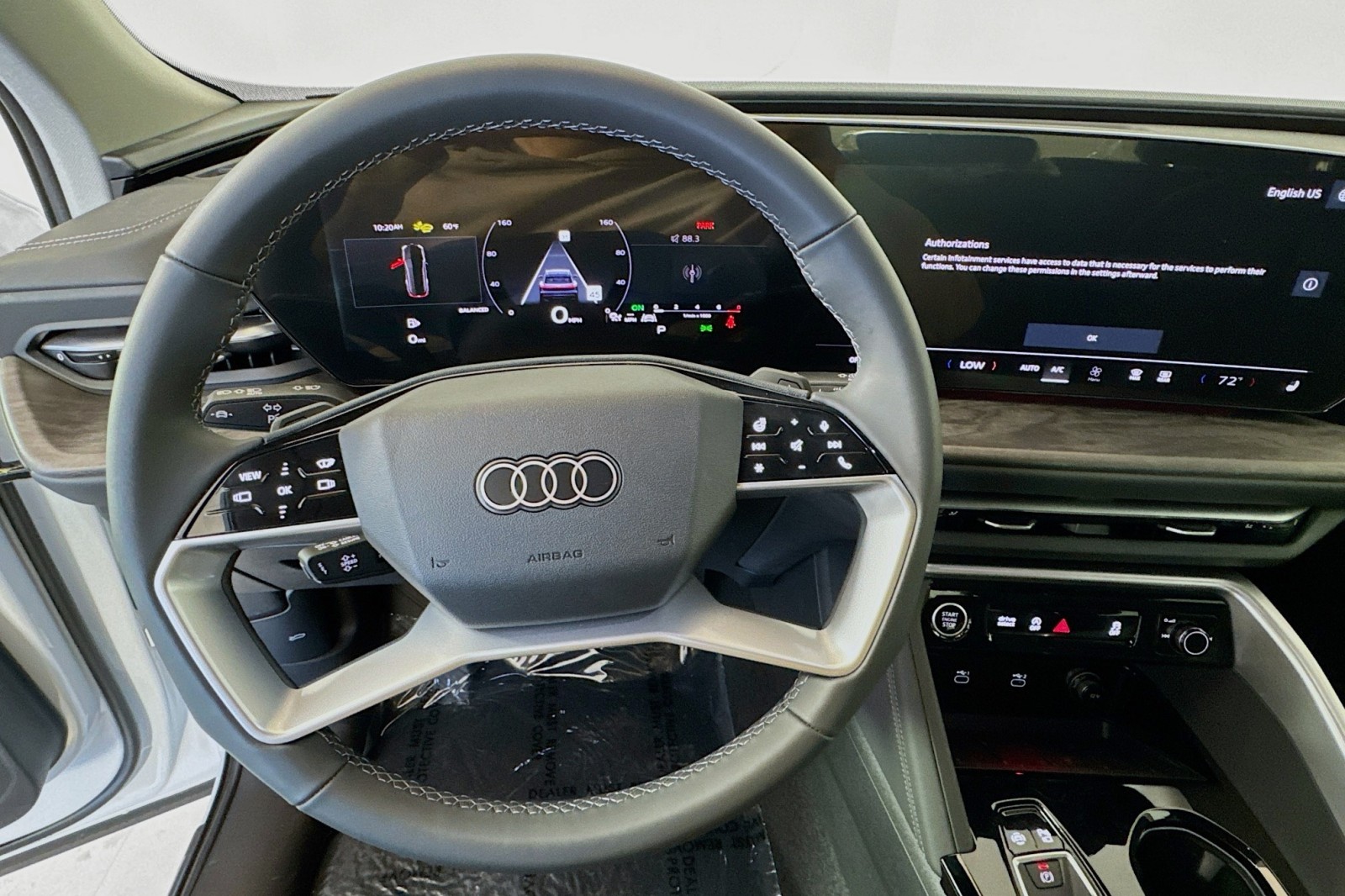 New 2025 Glacier White Metallic Audi Premium Plus 2.0 TFSI quattro image 11