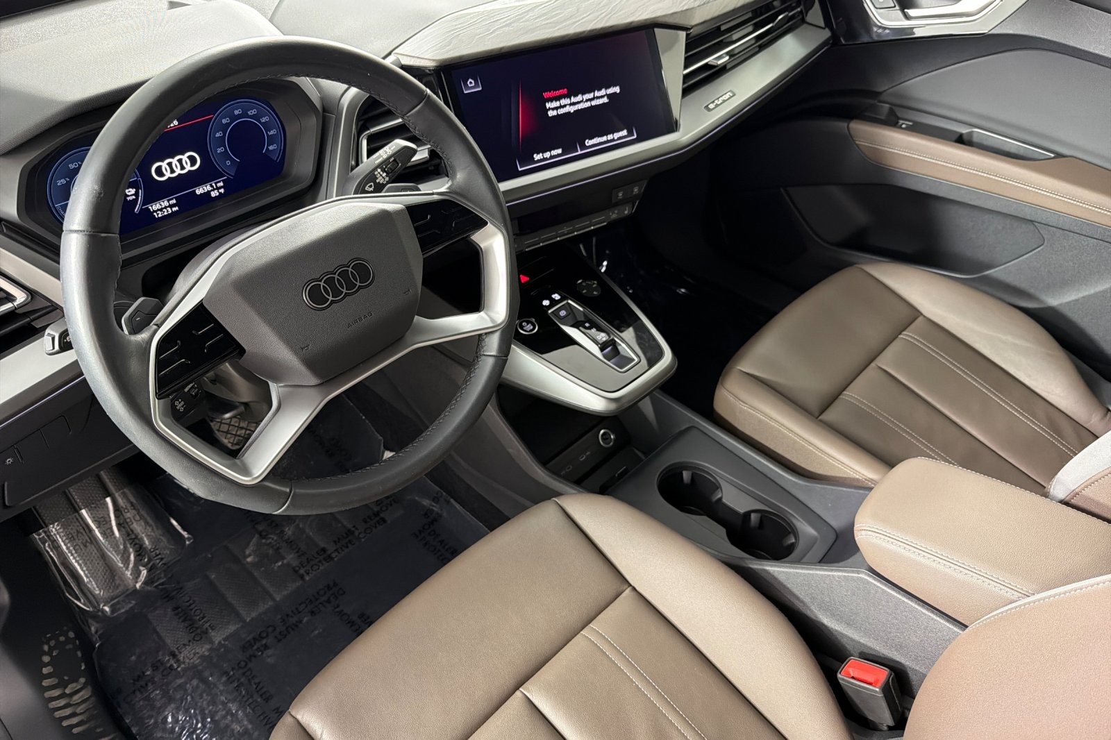 Certified Used 2024 Glacier White Metallic Audi Premium 50 quattro image 9