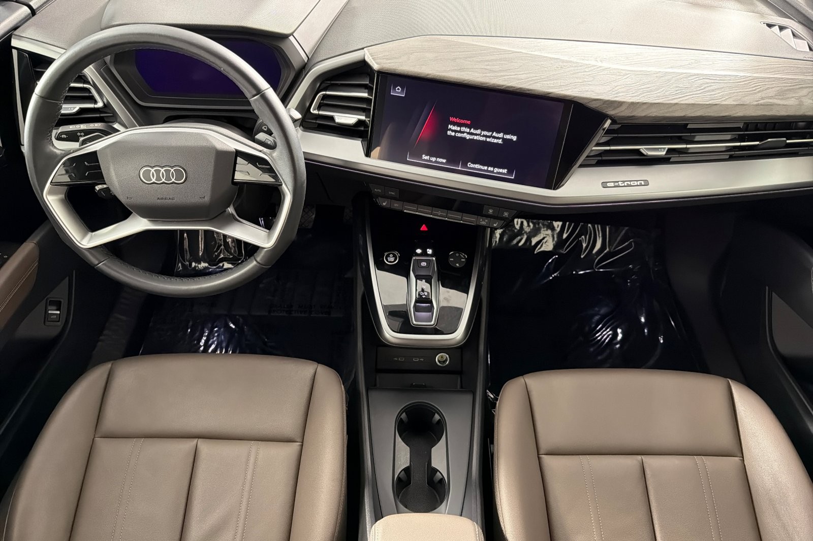 Certified Used 2024 Glacier White Metallic Audi Premium 50 quattro image 12