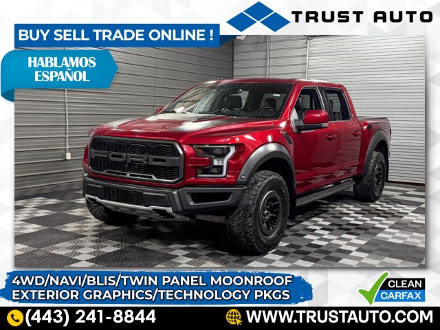 2018 Ford F-150 Raptor SuperCrew 4WD