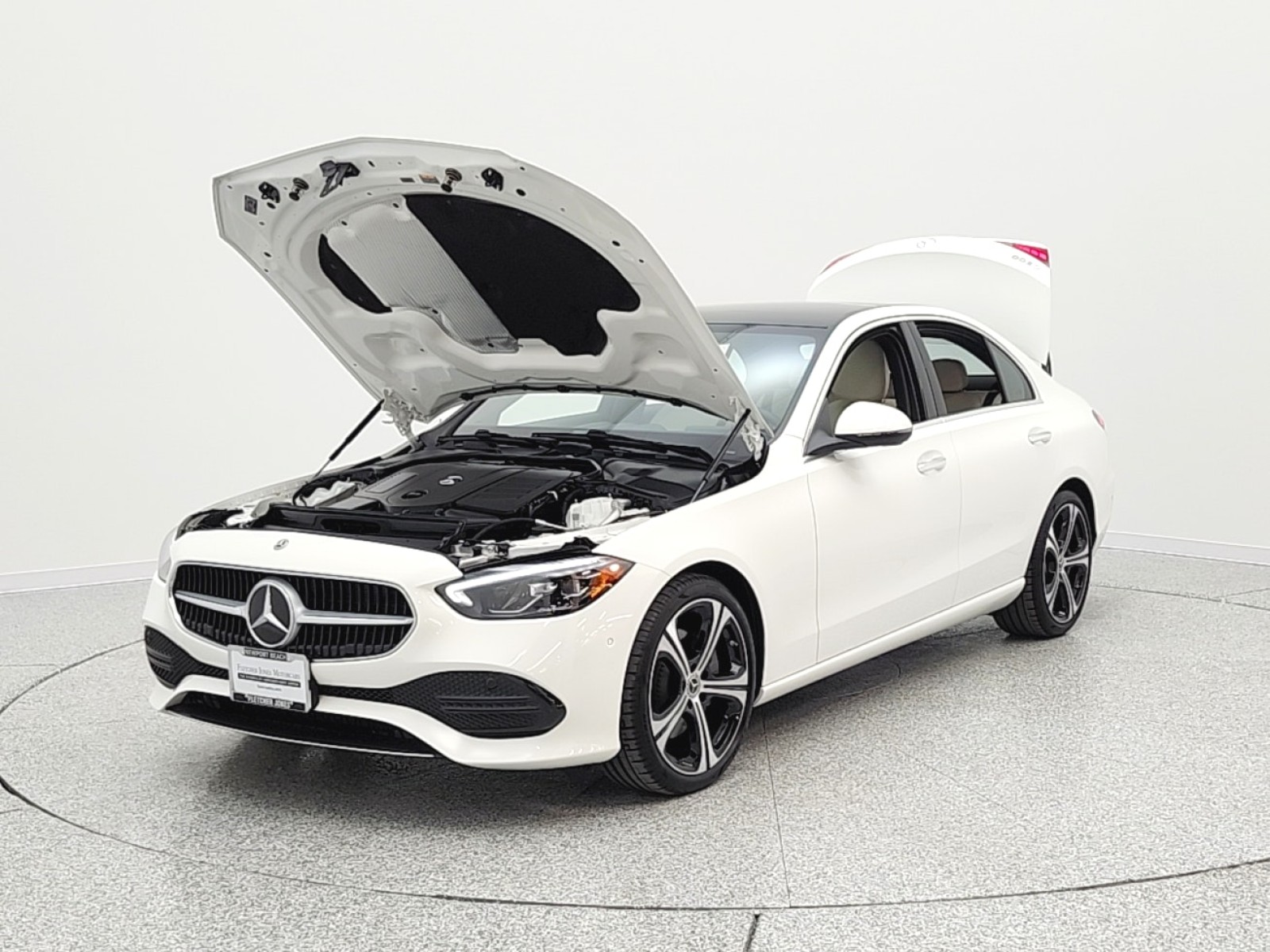 Certified Used 2025 Polar White Mercedes-Benz C 300 Sedan image 9