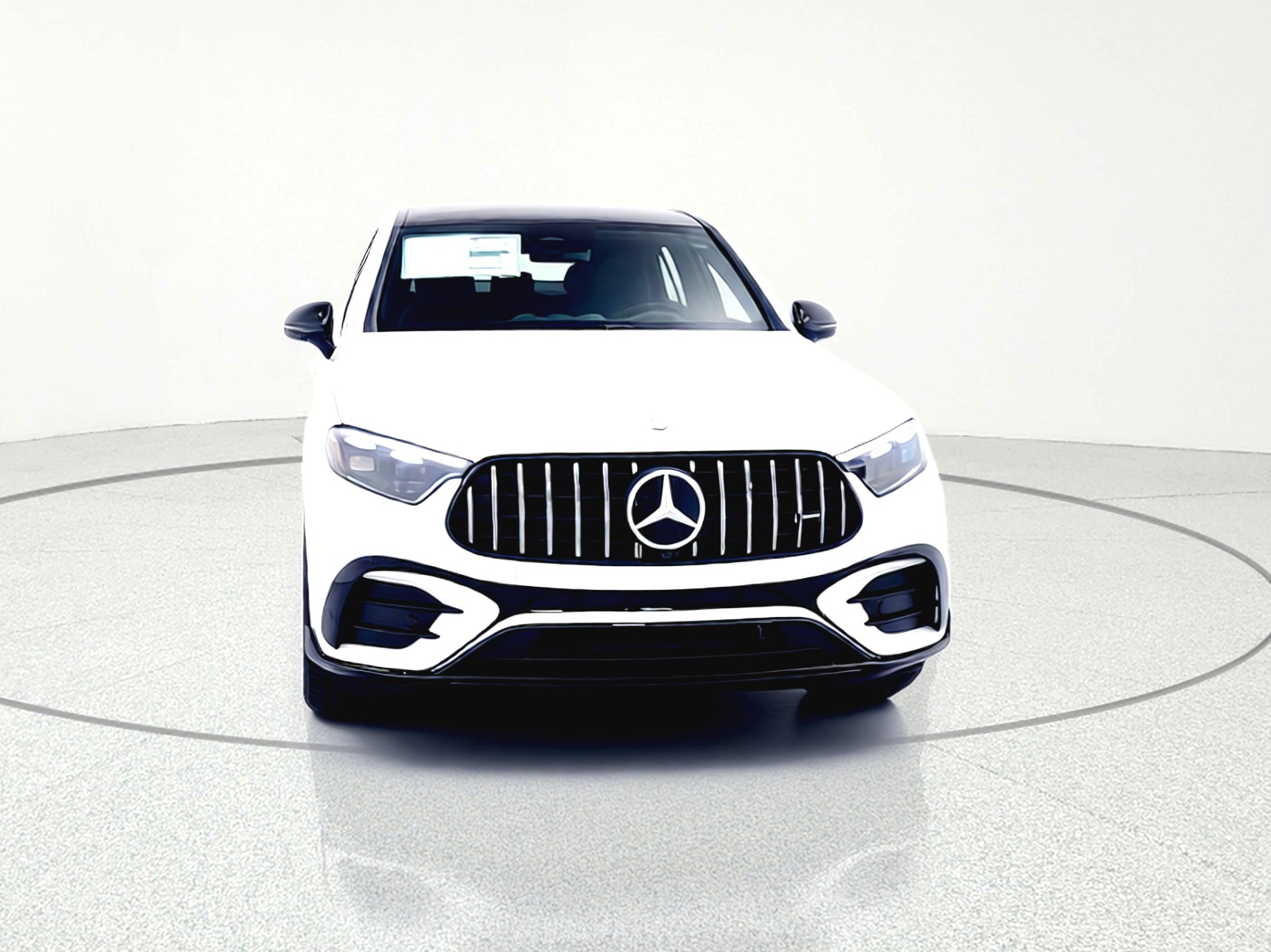 New 2026 MANUFAKTUR Moonlight White Metallic Mercedes-Benz AMG® GLC 43 4MATIC Coupe image 5