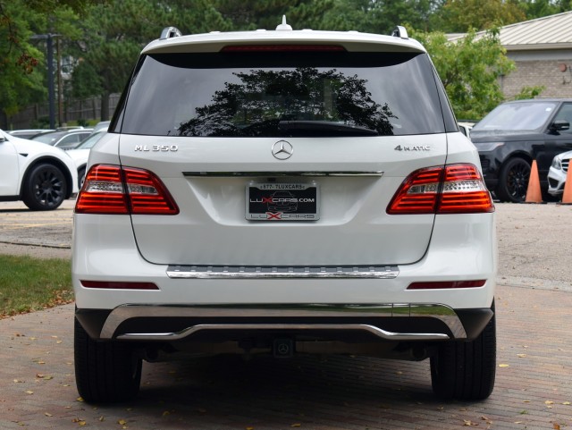 2014 Mercedes-Benz ML 350 4MATIC AWD One Owner Navi Leather Moonroof Heated Front Seats Rear View Camera Trailer Hitch MSRP $55,710 11