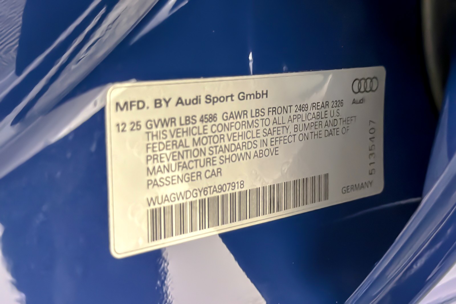 New 2026 Ascari Blue Metallic Audi quattro image 27