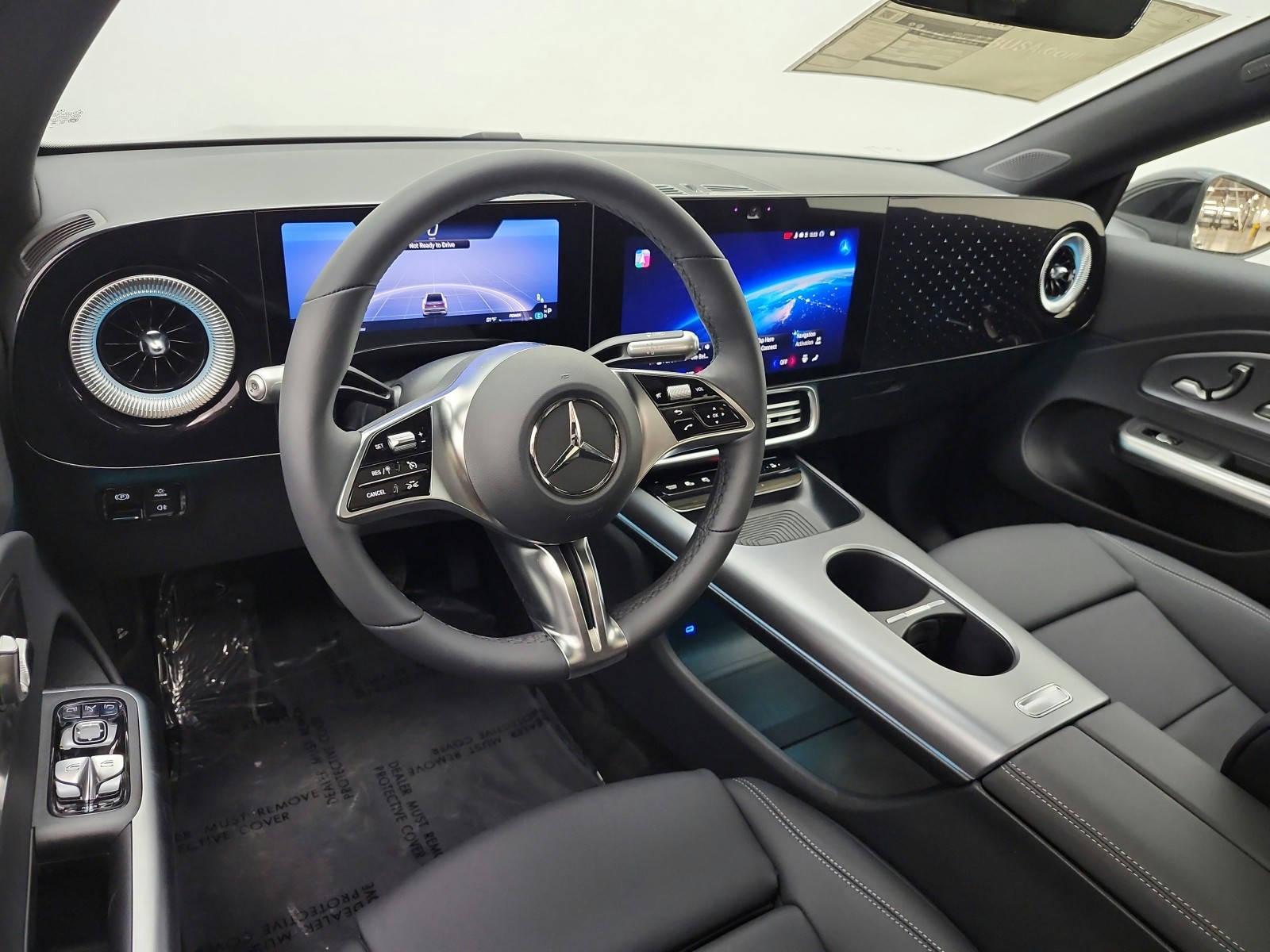 New 2027 Night Black Mercedes-Benz CLA 250+ Electric RWD image 9
