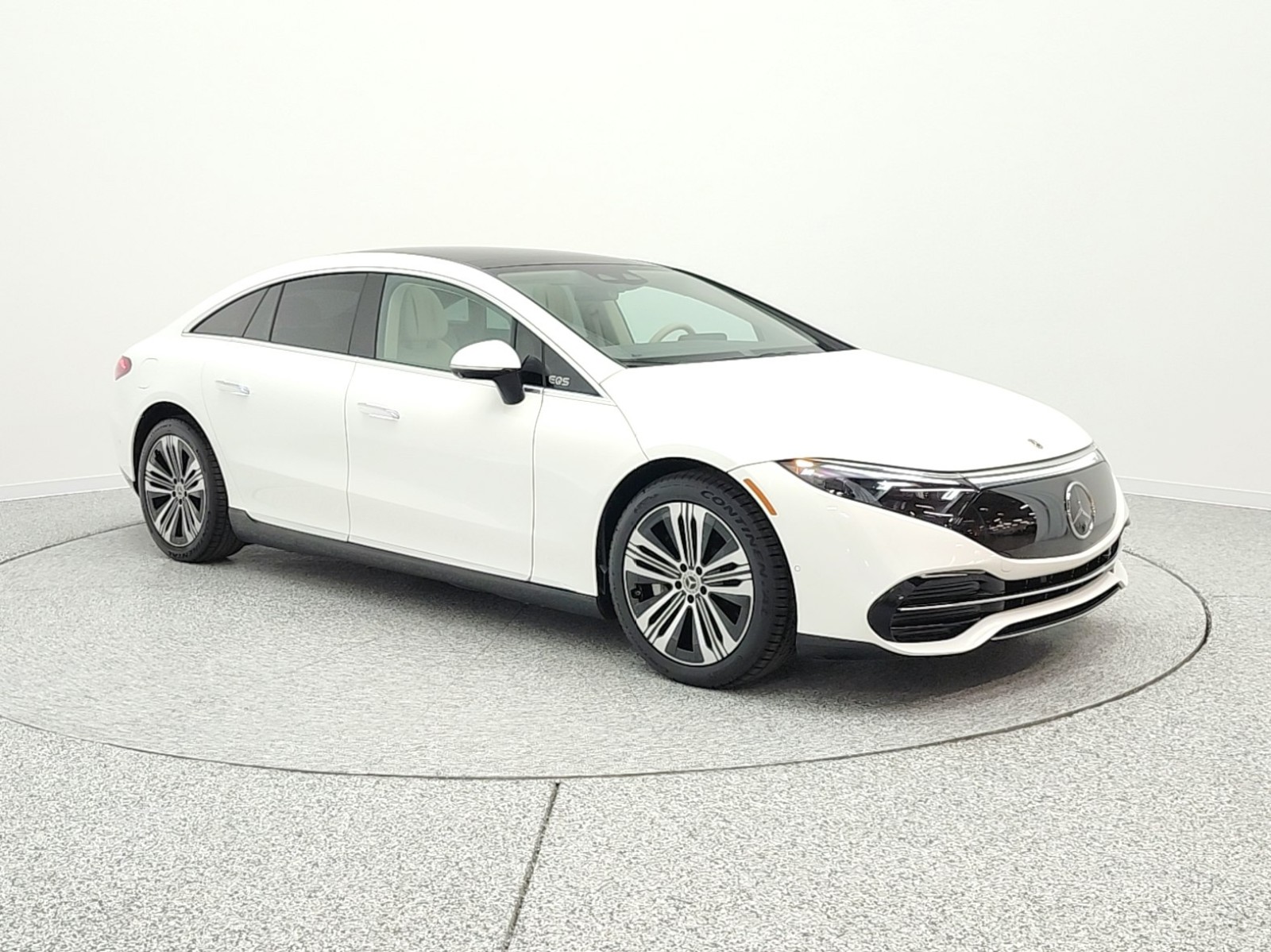 Used 2023 Polar White Mercedes-Benz EQS 450+ Sedan image 3