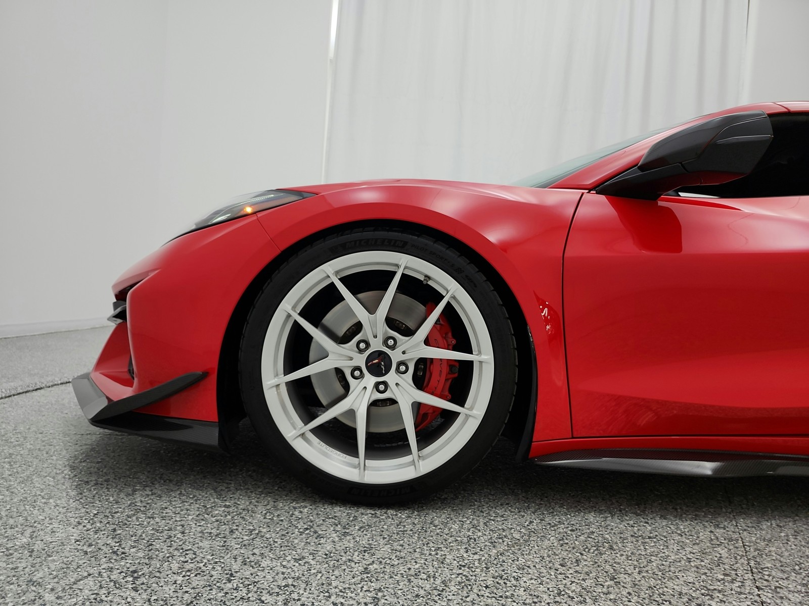 Used 2023 Torch Red Chevrolet 2dr Z06 Cpe w/1LZ image 17