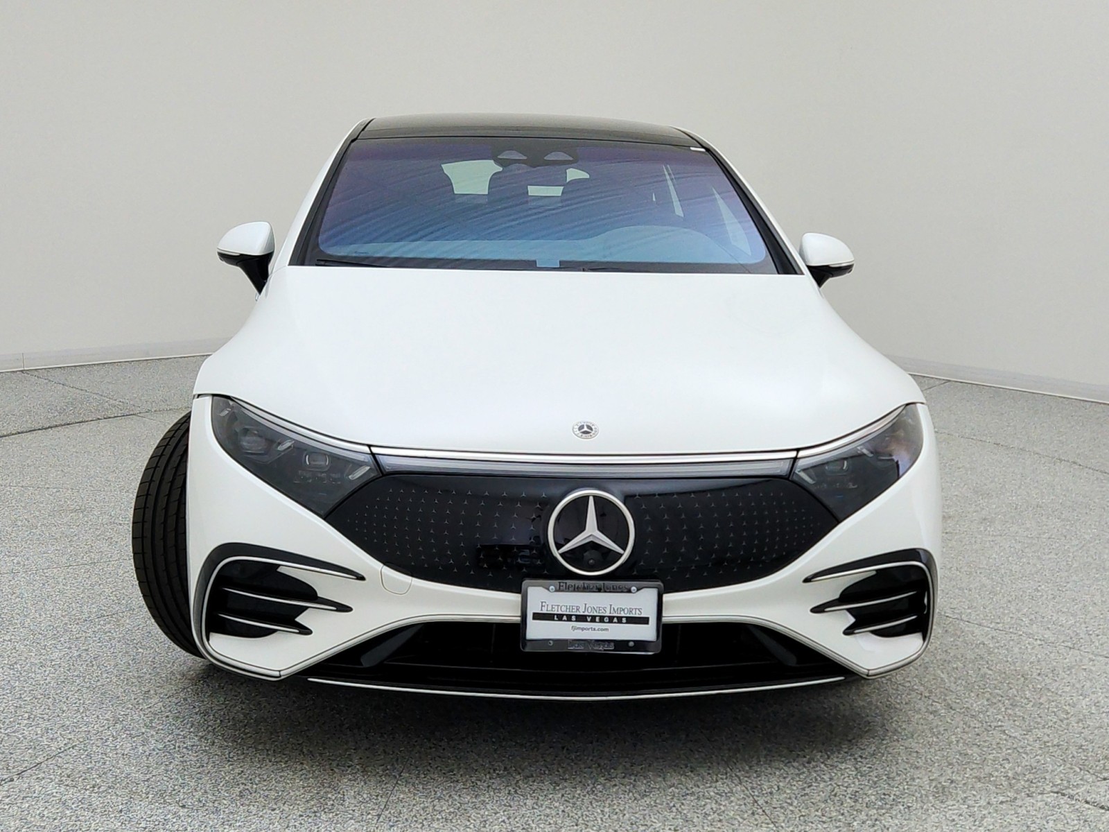 Certified Used 2023 Polar White Mercedes-Benz EQS 580 image 2