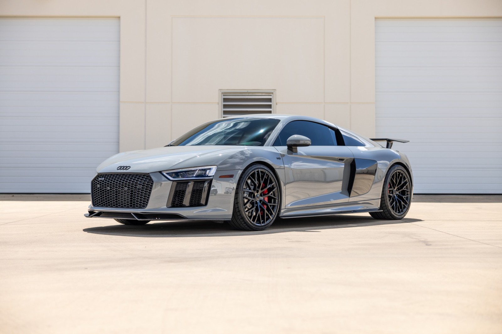Gray 2017 Audi R8 Coupe All-Wheel Drive Automatic