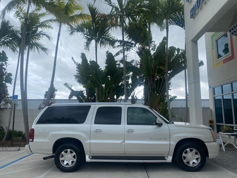 2003 Cadillac Escalade ESV SUV PEARL WHITE 4WD/AWD in , 