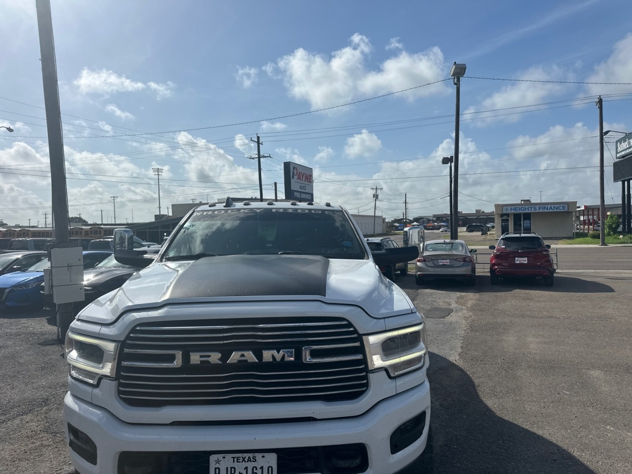 BRIGHT_WHITE 2021 RAM 3500 Laramie Crew Cab LB DRW 4WD Pickup Truck Four-Wheel Drive Automatic
