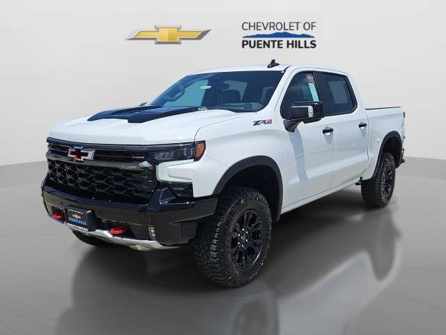 Summit White 2026 Chevrolet Silverado 1500 ZR2 Crew Cab 4WD Pickup Truck Four-Wheel Drive Automatic