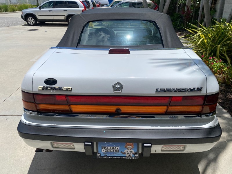 1993 Chrysler Lebaron CONV LX LOW MILES 26,305 in , 