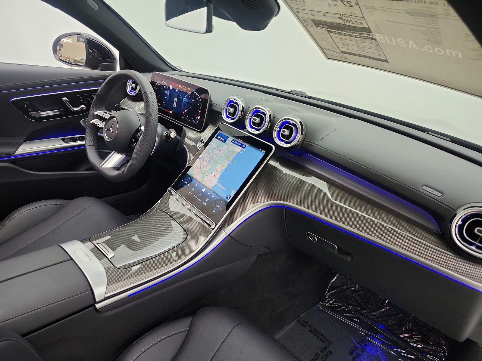 New 2027 MANUFAKTUR Alpine Grey Metallic Mercedes-Benz CLE 300 4MATIC® Coupe image 13