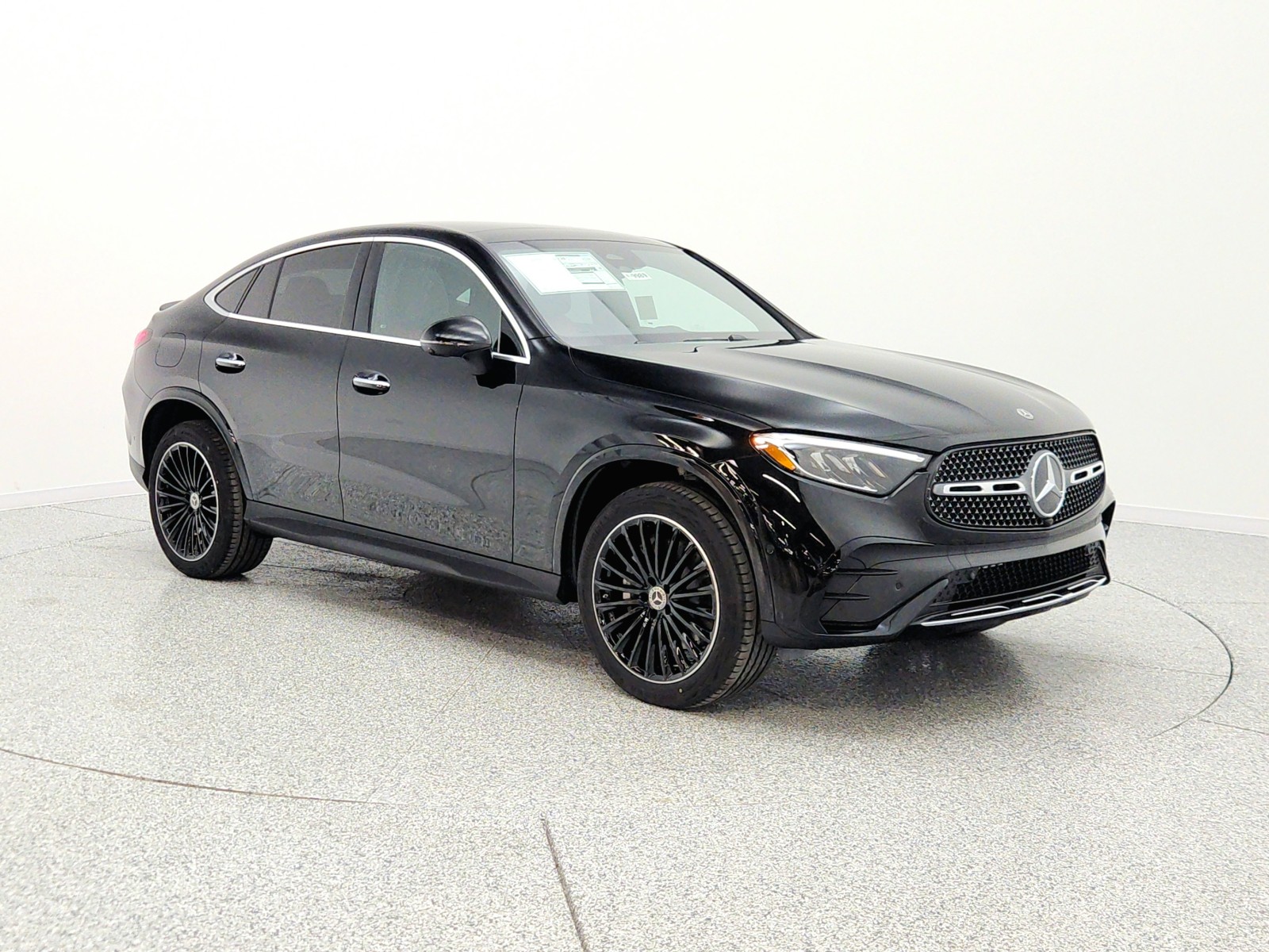 New 2026 Obsidian Black Metallic Mercedes-Benz GLC 300 4MATIC® Coupe image 3