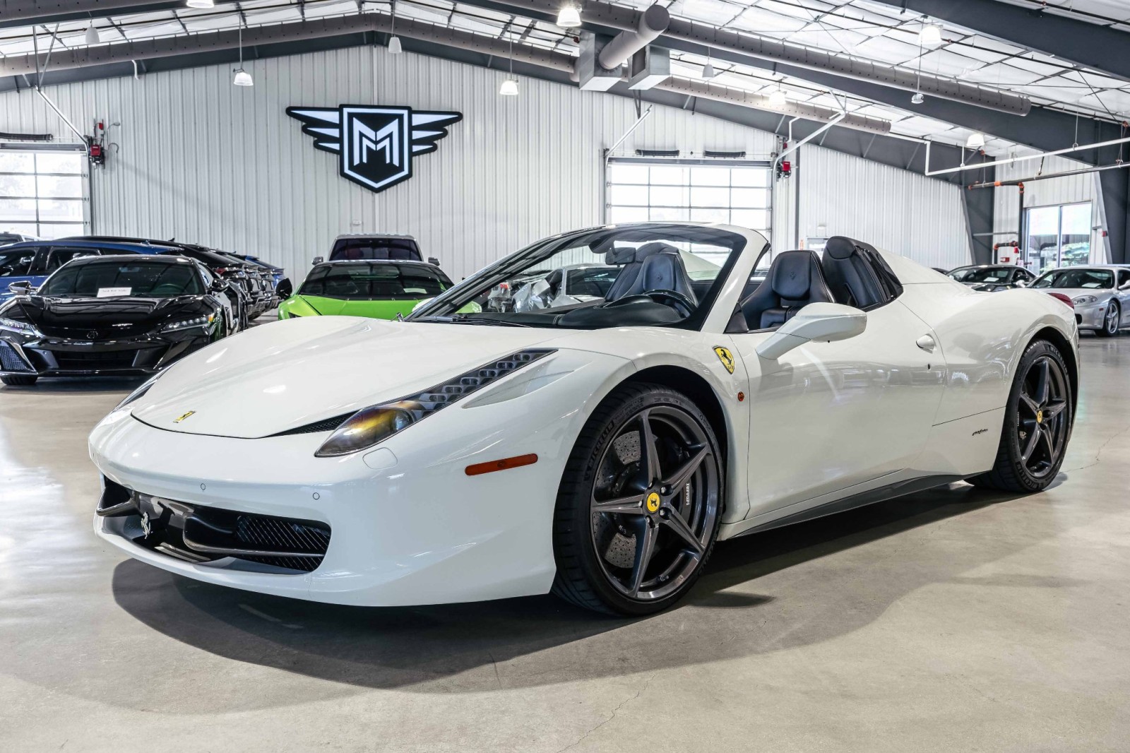 Used Car 2013 Ferrari 458 Italia  Spider - Carbon Fiber Racing Seats - Front Lift - Forged Wheels - $315,748 Msrp For Sale Under $230,000 In Boerne, Texas