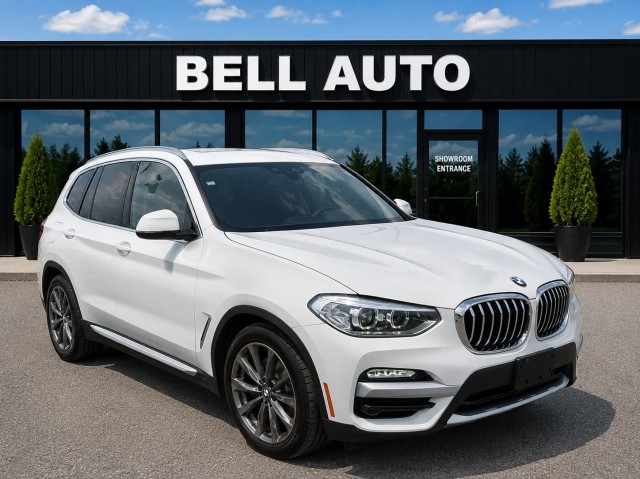 White 2019 BMW X3 SUV / Crossover All-Wheel Drive Automatic