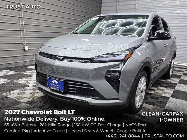 2027 Chevrolet Bolt SUV / Crossover Front-Wheel Drive 1-Speed Dual Clutch
