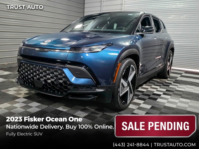 Blue Planet 2023 Fisker Ocean One AWD SUV / Crossover All-Wheel Drive 1-Speed Dual Clutch