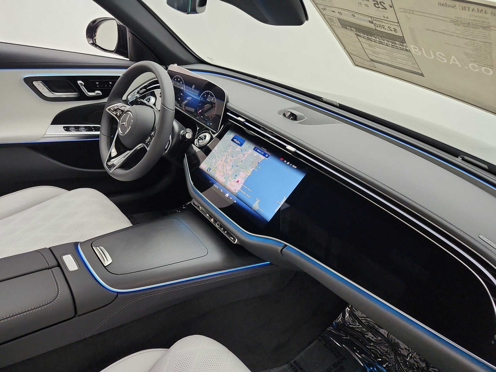 New 2027 Obsidian Black Metallic Mercedes-Benz E 450 4MATIC® Sedan image 14